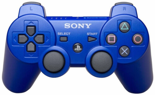 Sony PlayStation 3 PS3 Blue Wireless Controller