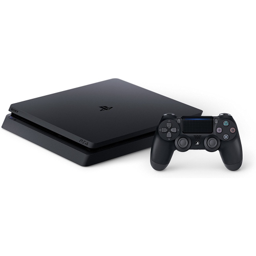 Sony PlayStation 4 PS4 Black Slim Console Bundle