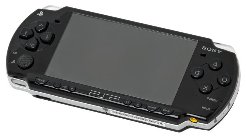 Sony PlayStation Portable Black Model 3000 Handheld Console