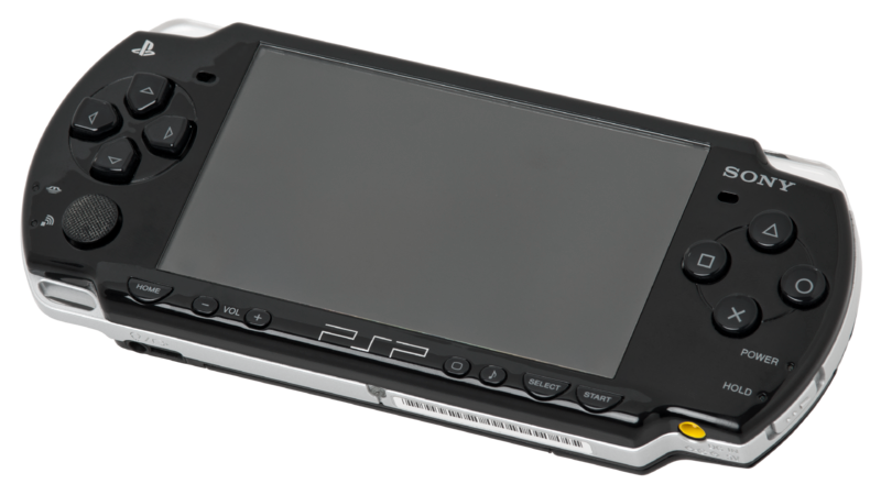Sony PlayStation Portable PSP Black Model 3000 Handheld Console