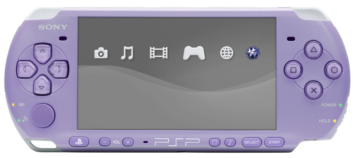Psp Models Sony PlayStation Portable PSP Lilac Purple Hannah Montana Edition Mode