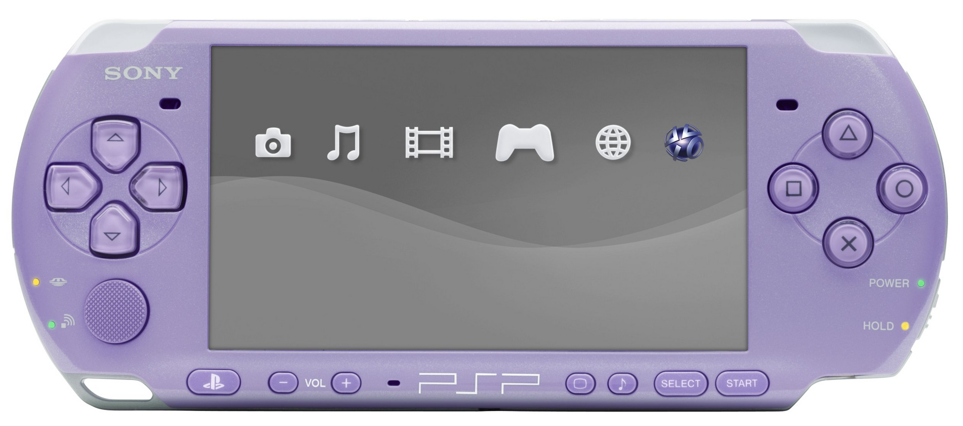 Sony PlayStation Portable PSP Lilac Purple Hannah Montana Edition Mode