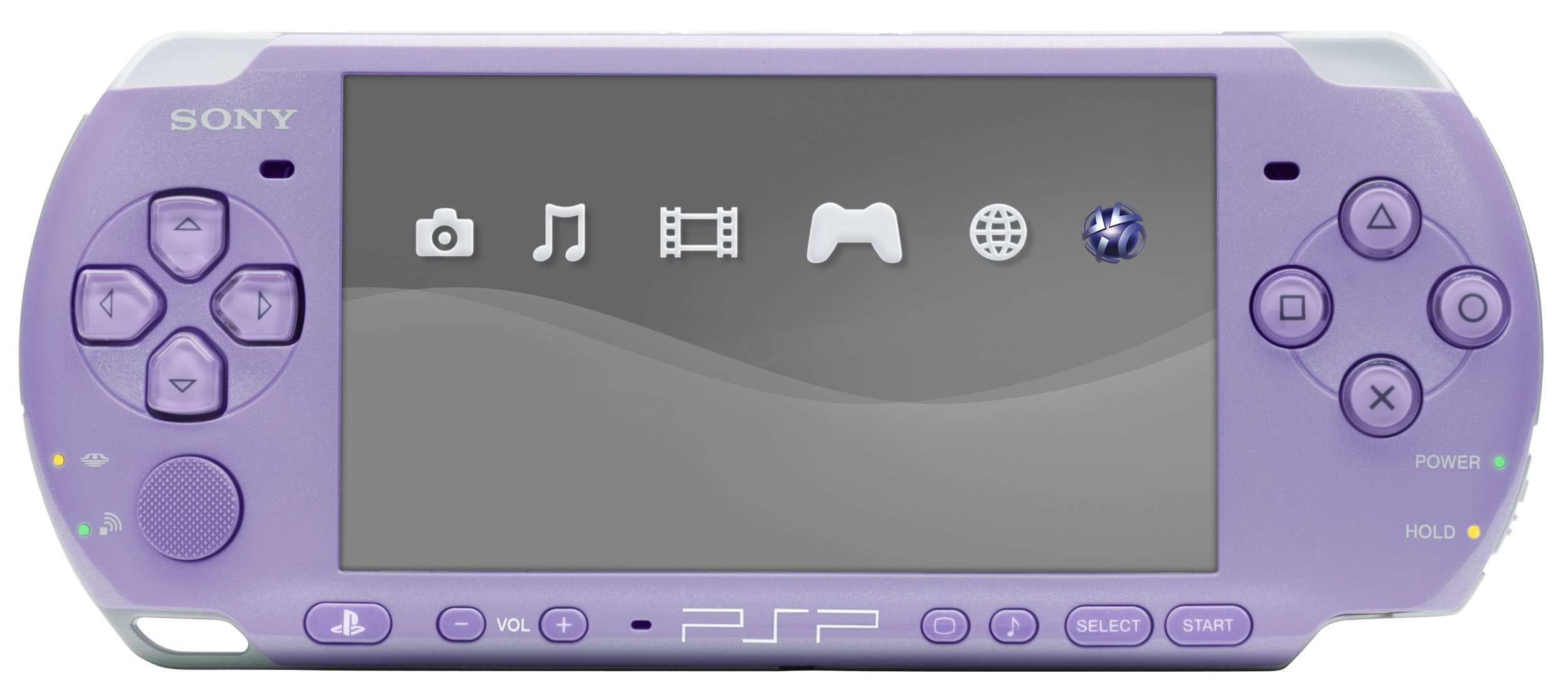 Sony PlayStation Portable Lilac Purple Hannah Montana Edition Model 3000 Handheld Console