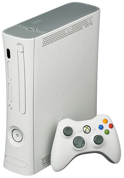 Microsoft Xbox 360 White Console Bundle