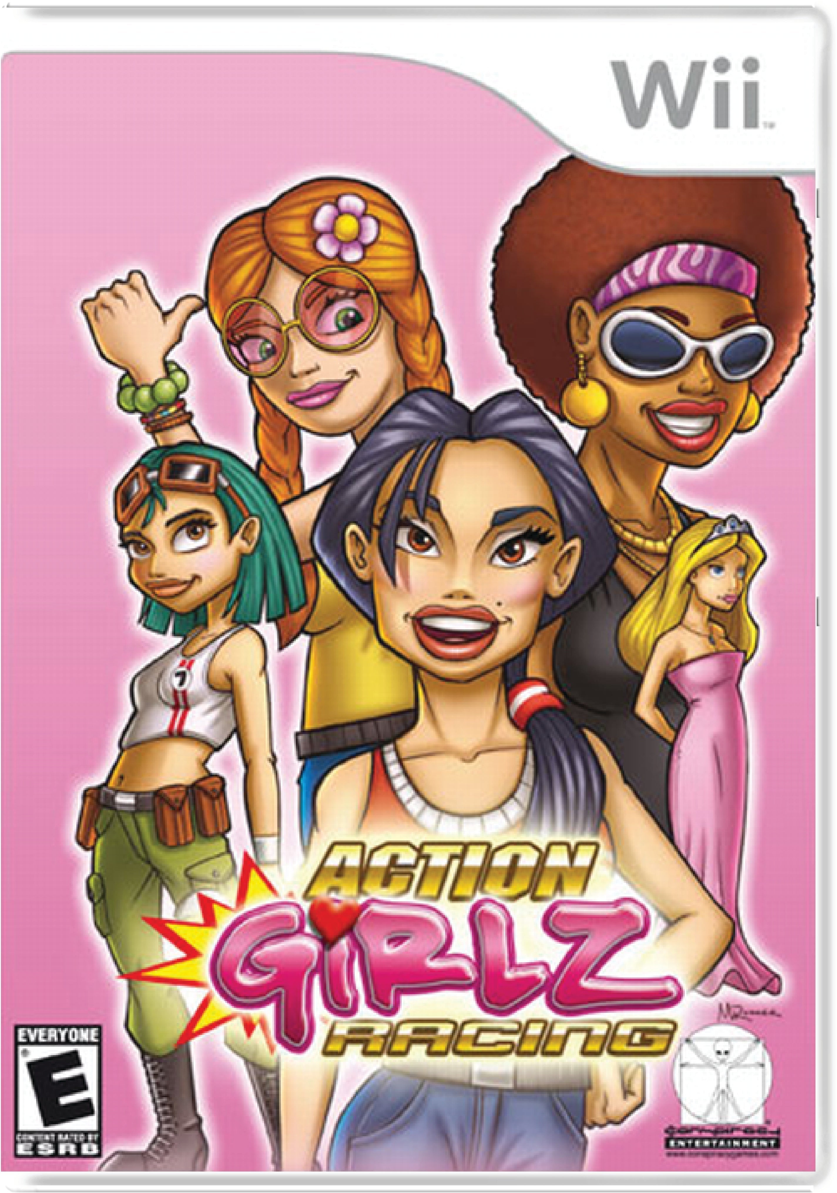 Action Girlz Racing Cover Art