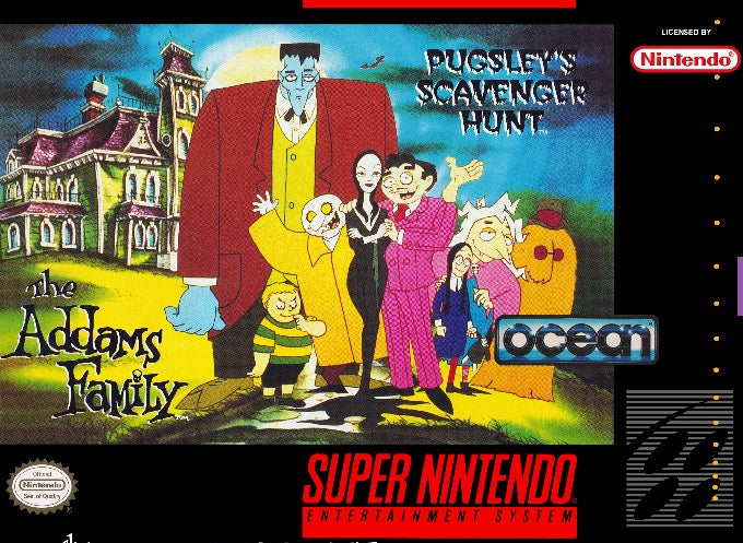 Addams Family Pugsley's Scavenger Hunt Cover Art