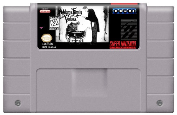Addams Family Values Cartridge