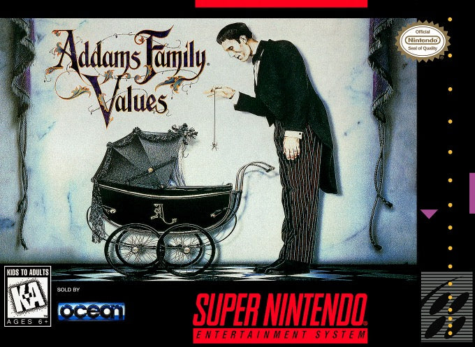 Addams Family Values Cover Art