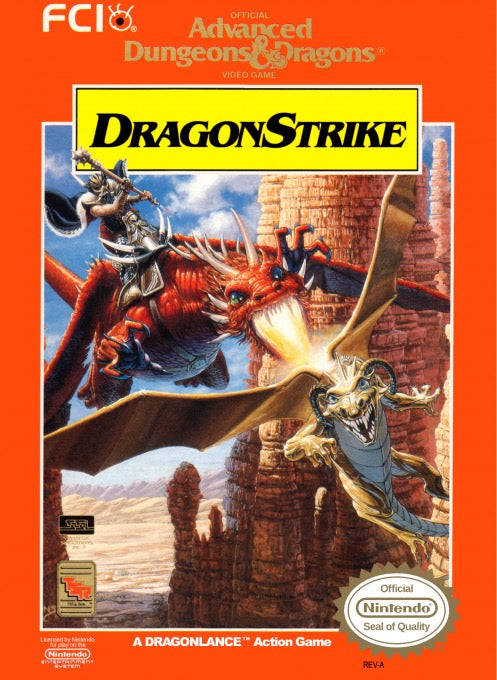 Advanced Dungeons & Dragons Dragon Strike - Nintendo NES