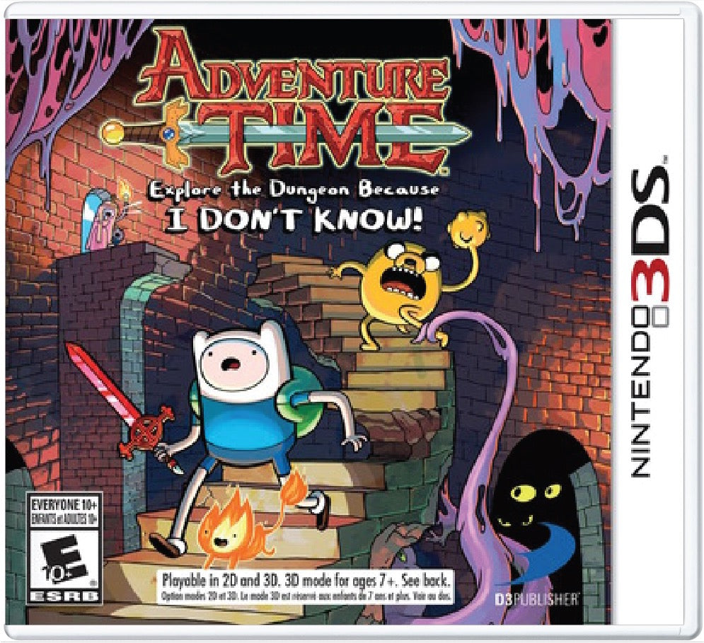 Adventure Time Explore the Dungeon Because I Don't Know Cover Art