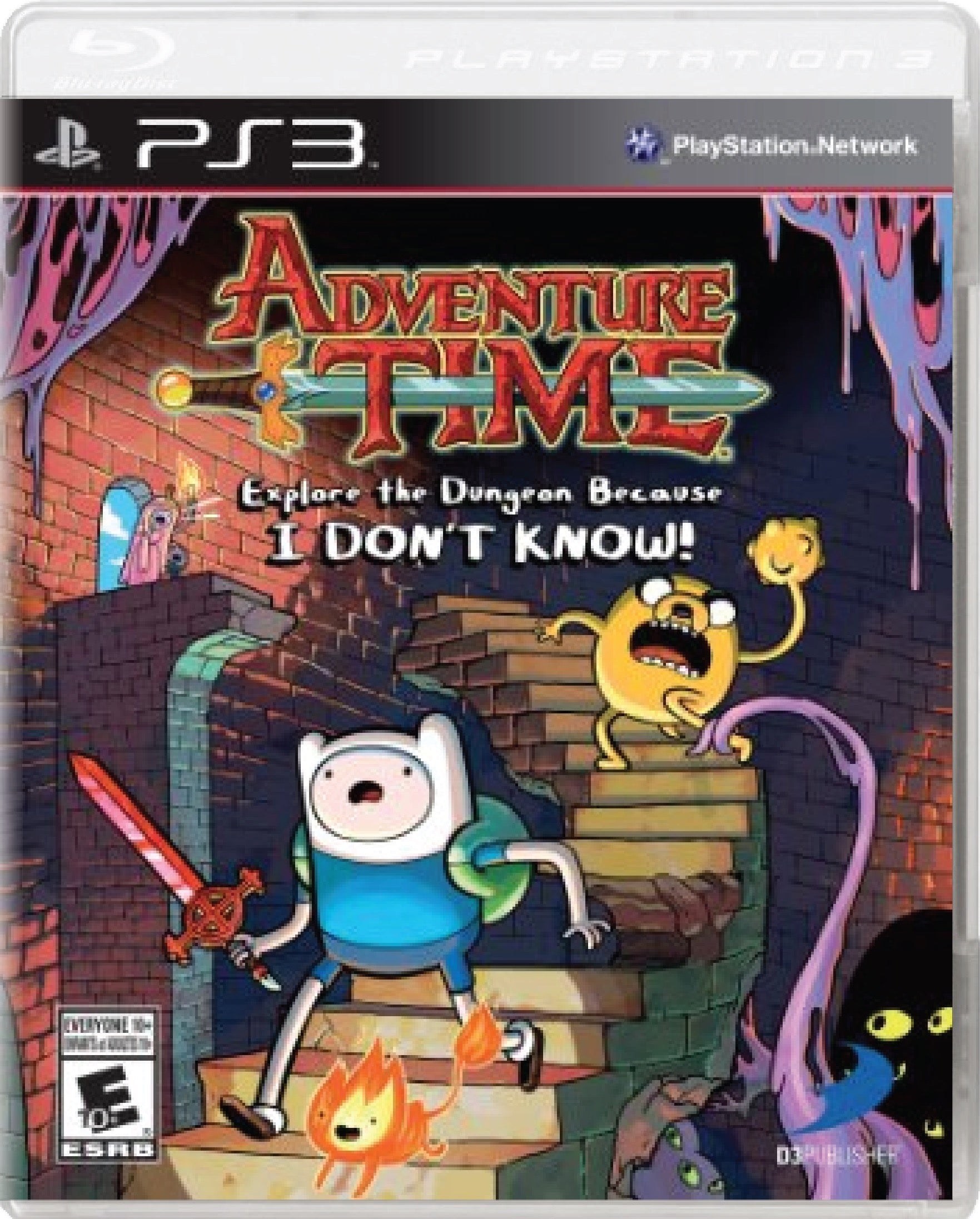 Adventure Time Explore the Dungeon Because I Don't Know Cover Art