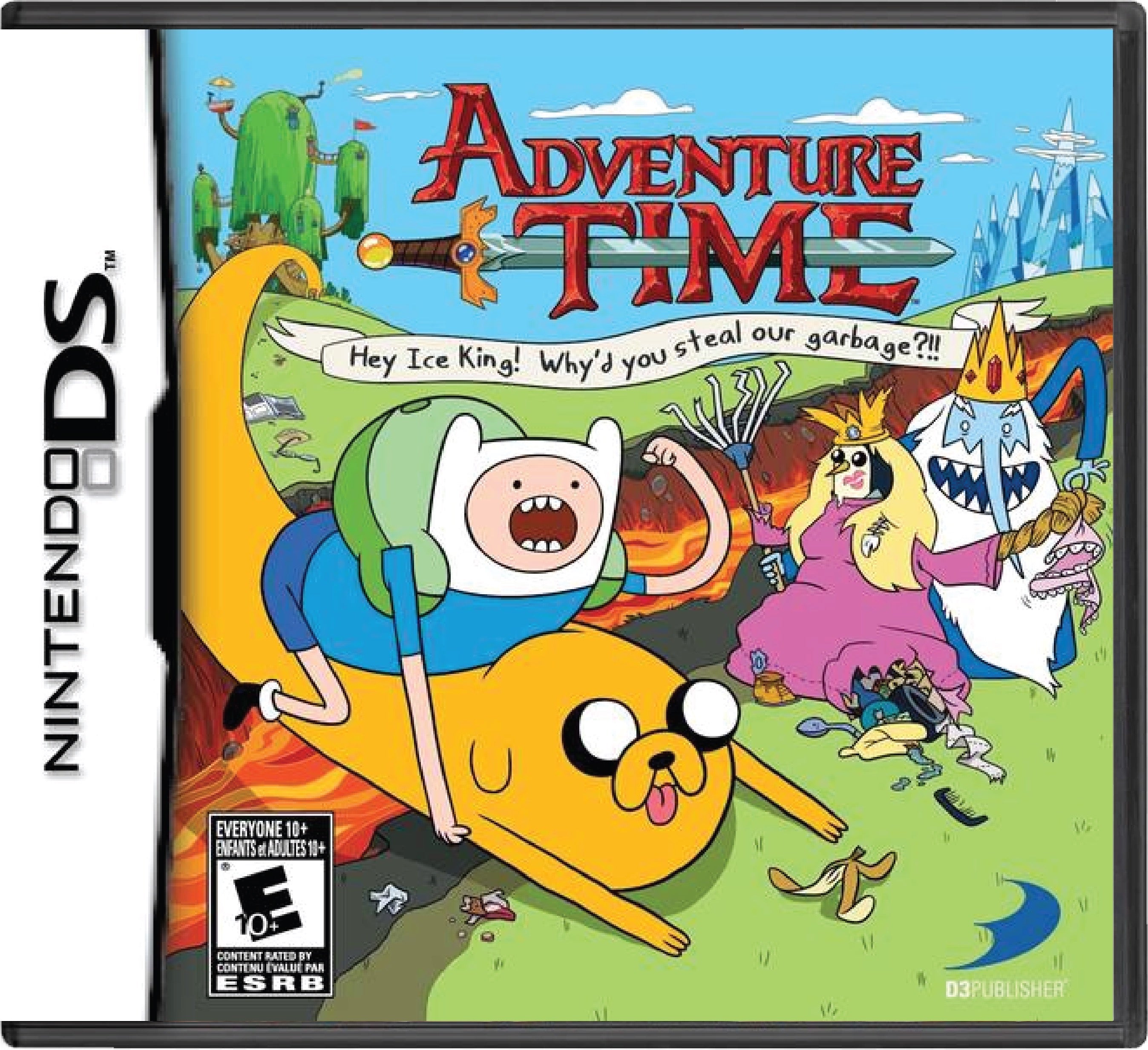 Adventure Time Hey Ice King Cover Art