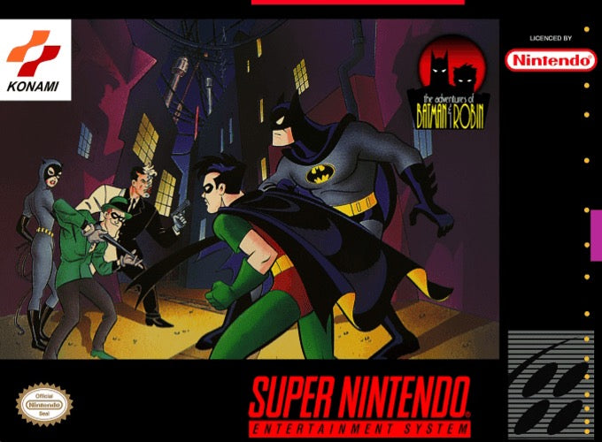 Adventures of Batman and Robin Cover Art