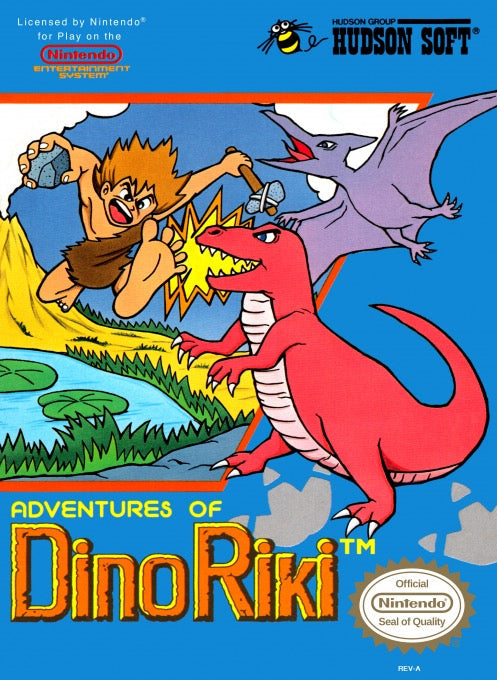 Adventures of Dino Riki - Nintendo NES