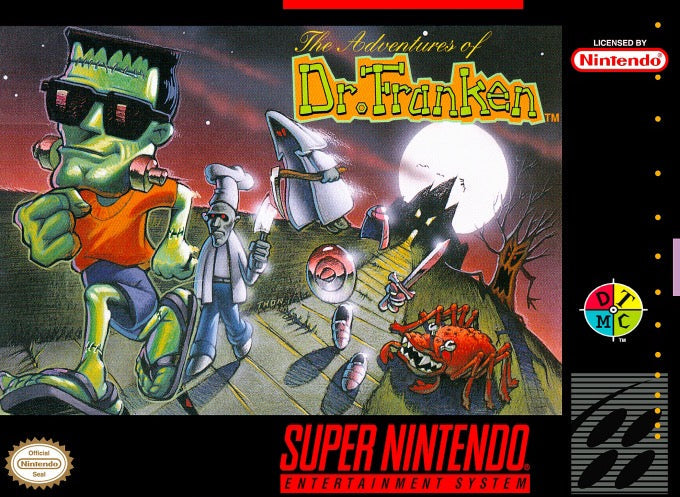 Adventures of Dr Franken Cover Art