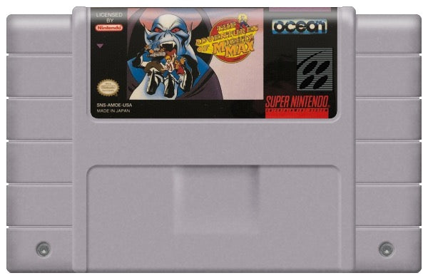 Adventures of Mighty Max Cartridge