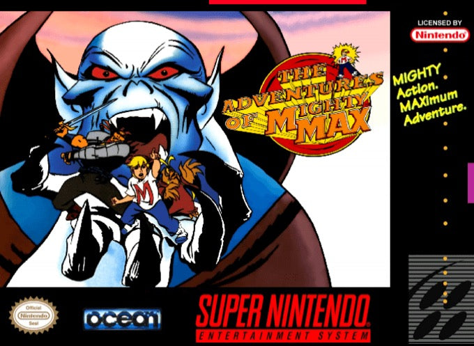 Adventures of Mighty Max Cover Art