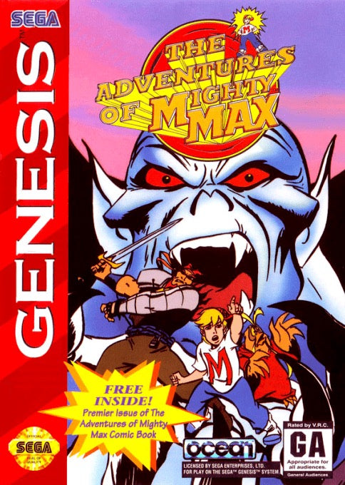 Adventures of Mighty Max Cover Art