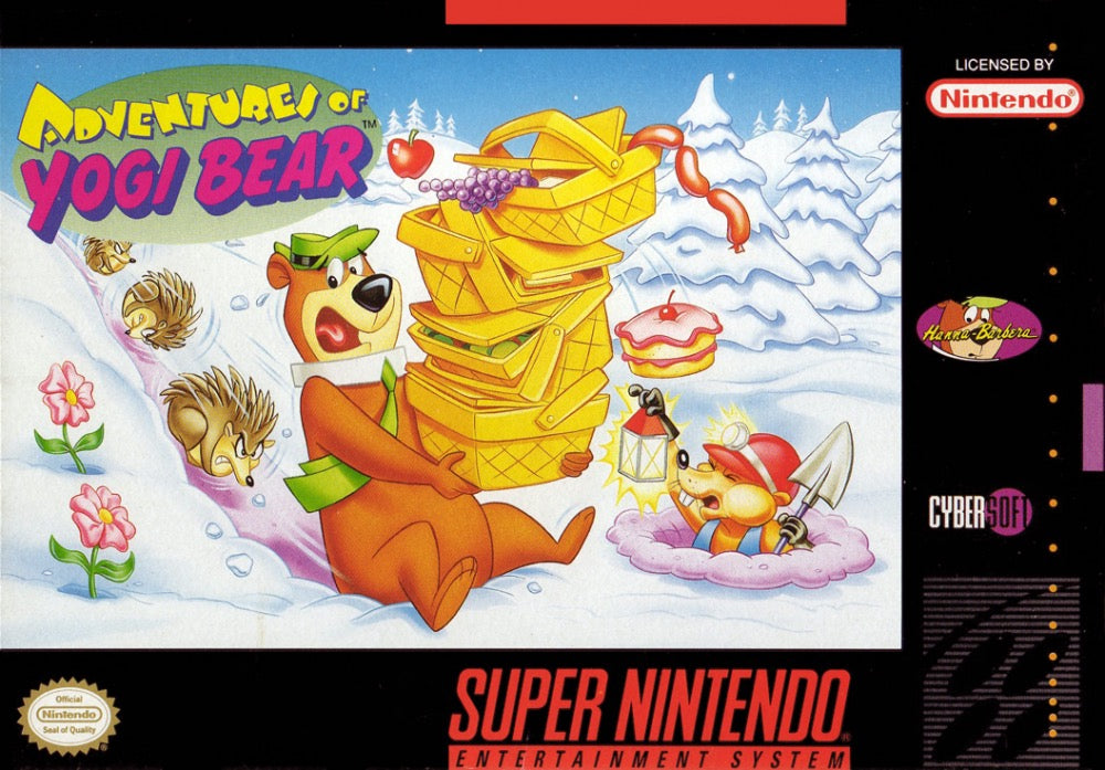 Adventures of Yogi Bear Cover Art