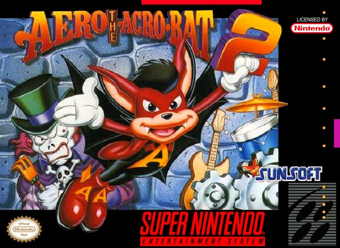 Aero the Acro-Bat 2 Cover Art