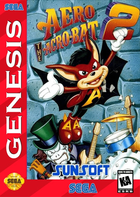 Aero the Acro-Bat 2 Cover Art