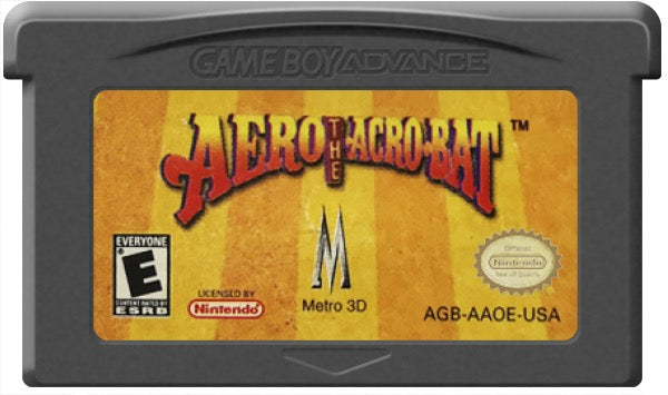 Aero the Acro-Bat Cartridge