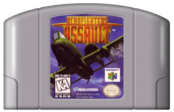 Aerofighters Assault Cover Art and Product Photo