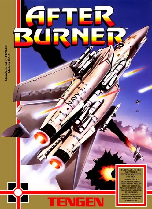 After Burner Tengen - Nintendo NES