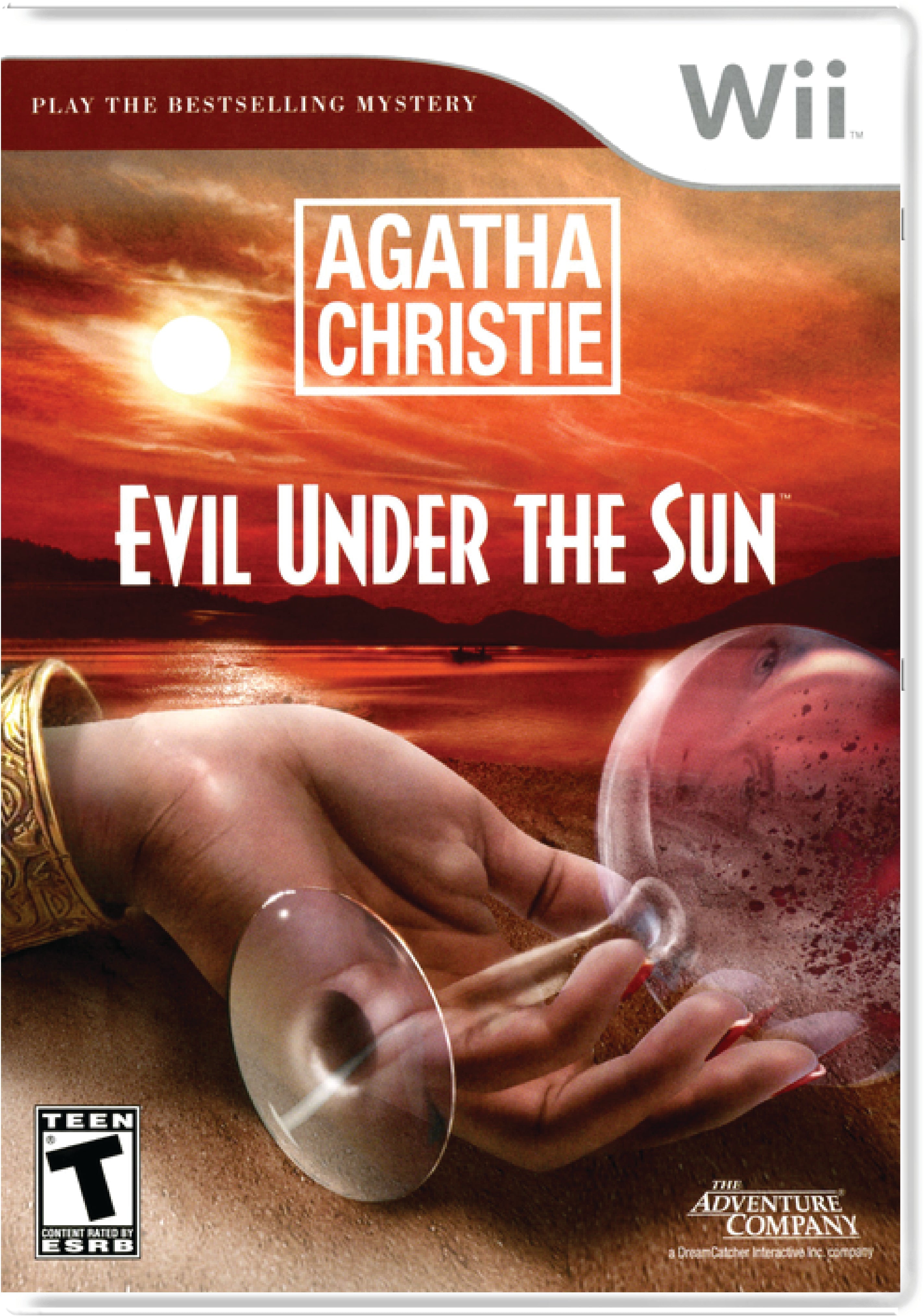Agatha Christie Evil Under the Sun Cover Art