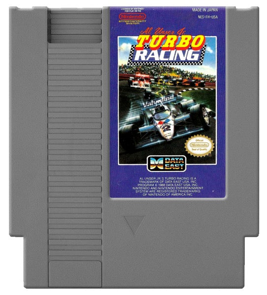 Al Unser Jr. Turbo Racing Cover Art and Product Photo