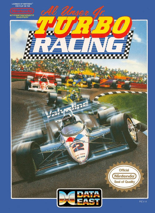 Al Unser Jr. Turbo Racing - Nintendo NES