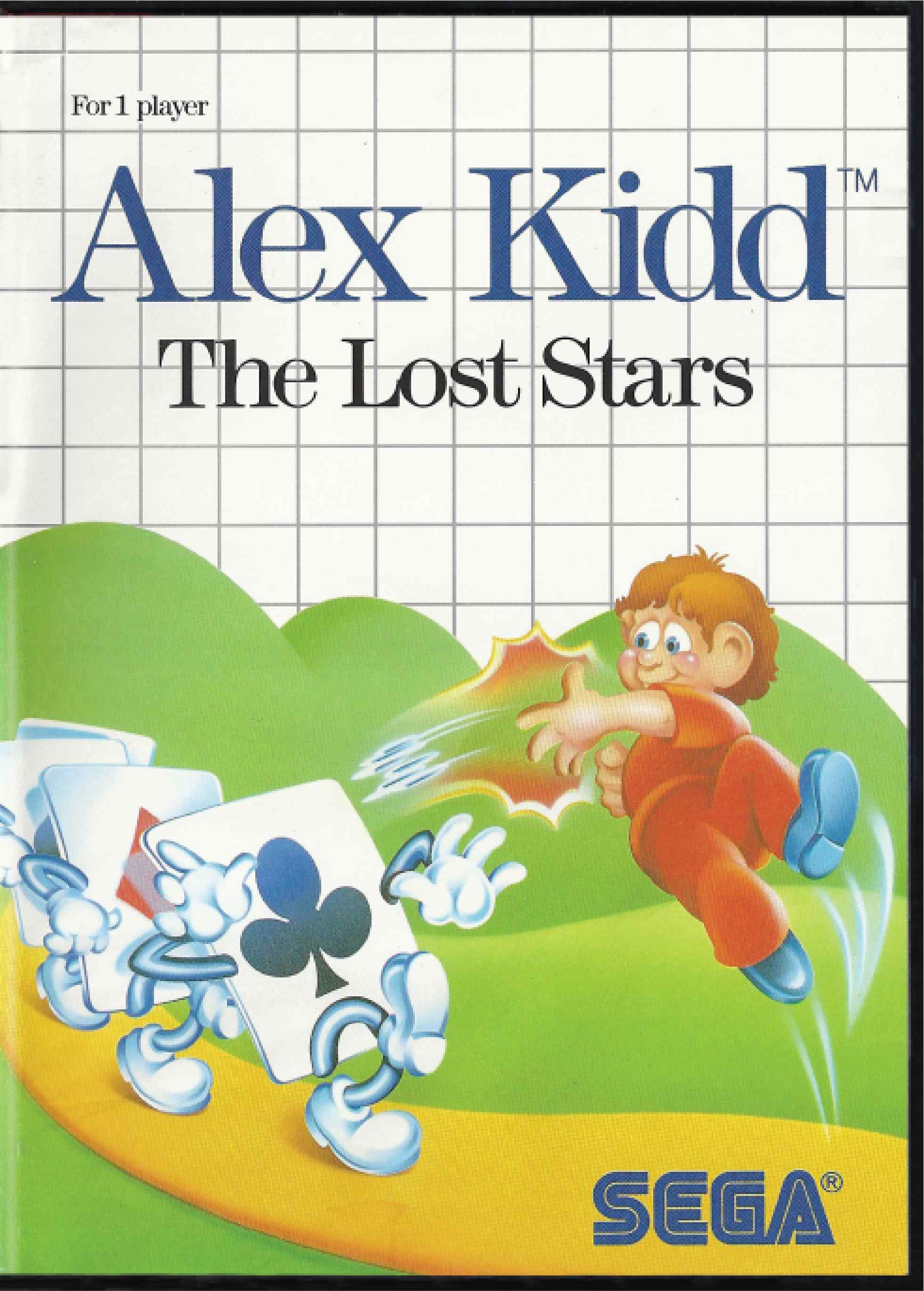 Alex Kidd The Lost Stars Cover Art