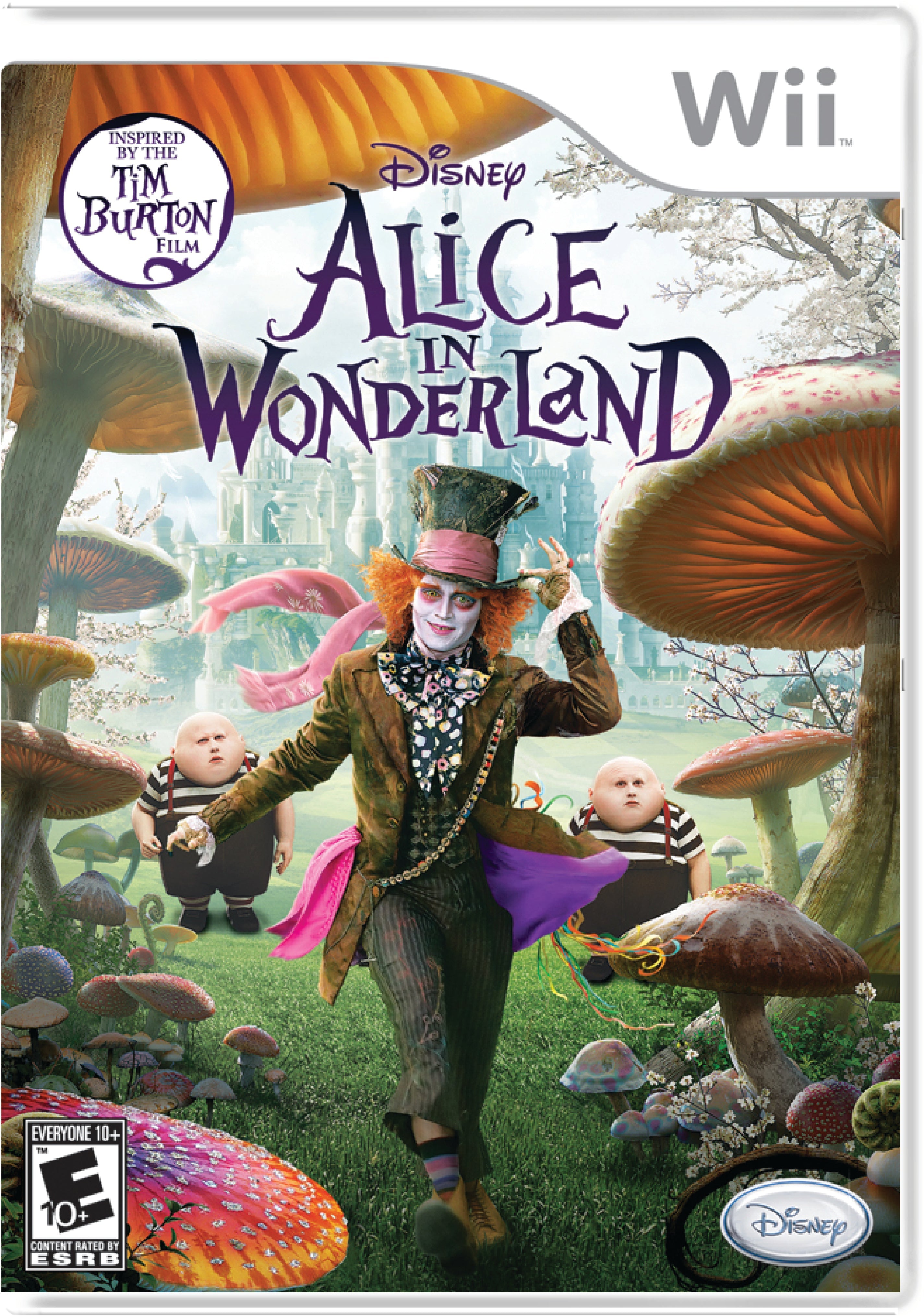 Alice in Wonderland The Movie Cover Art