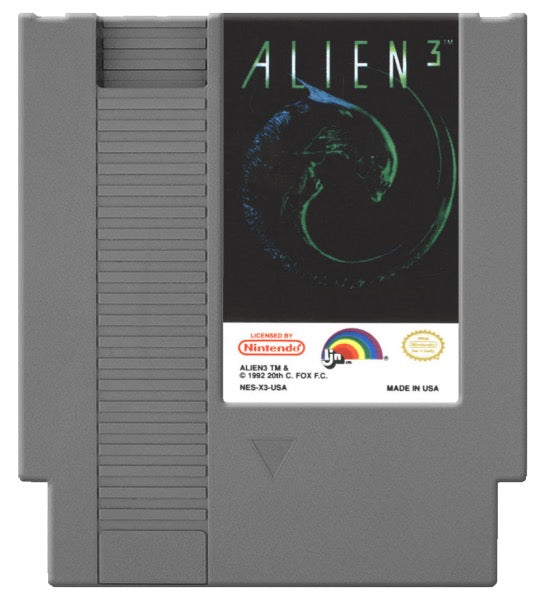 Alien 3 Cover Art and Product Photo