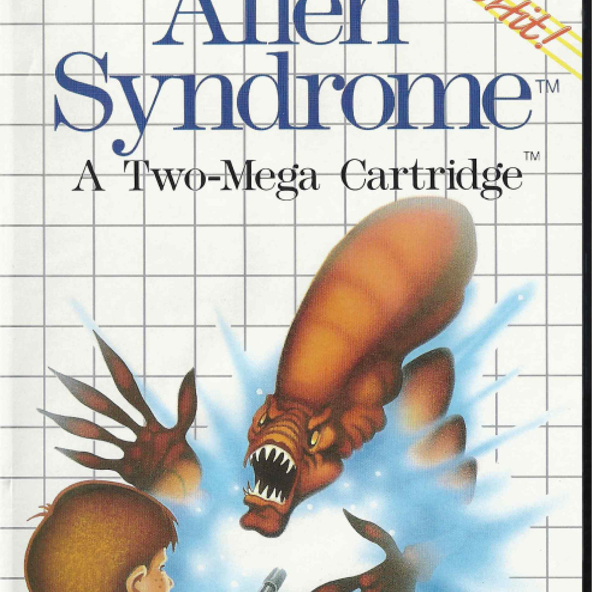 Alien Syndrome X68000 Computer Vintage Video Game Rare Dempa Japan Sega Alien Syndrome X68000 Computer Vintage Video Game Rare Dempa Japan Sega