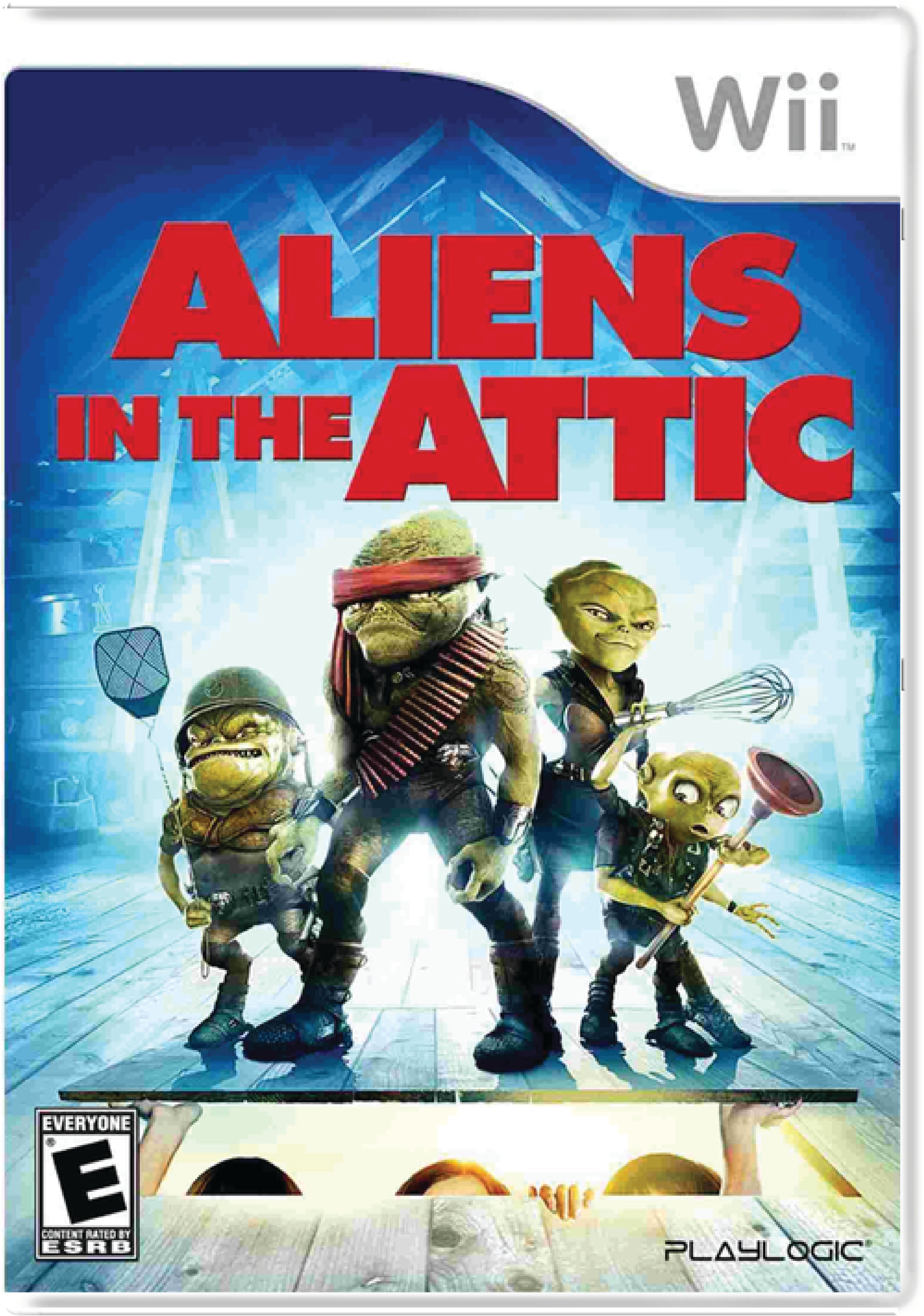 Aliens in the Attic Cover Art