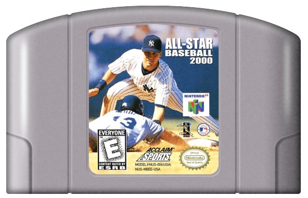 All-Star Baseball 2000 Cover Art and Product Photo