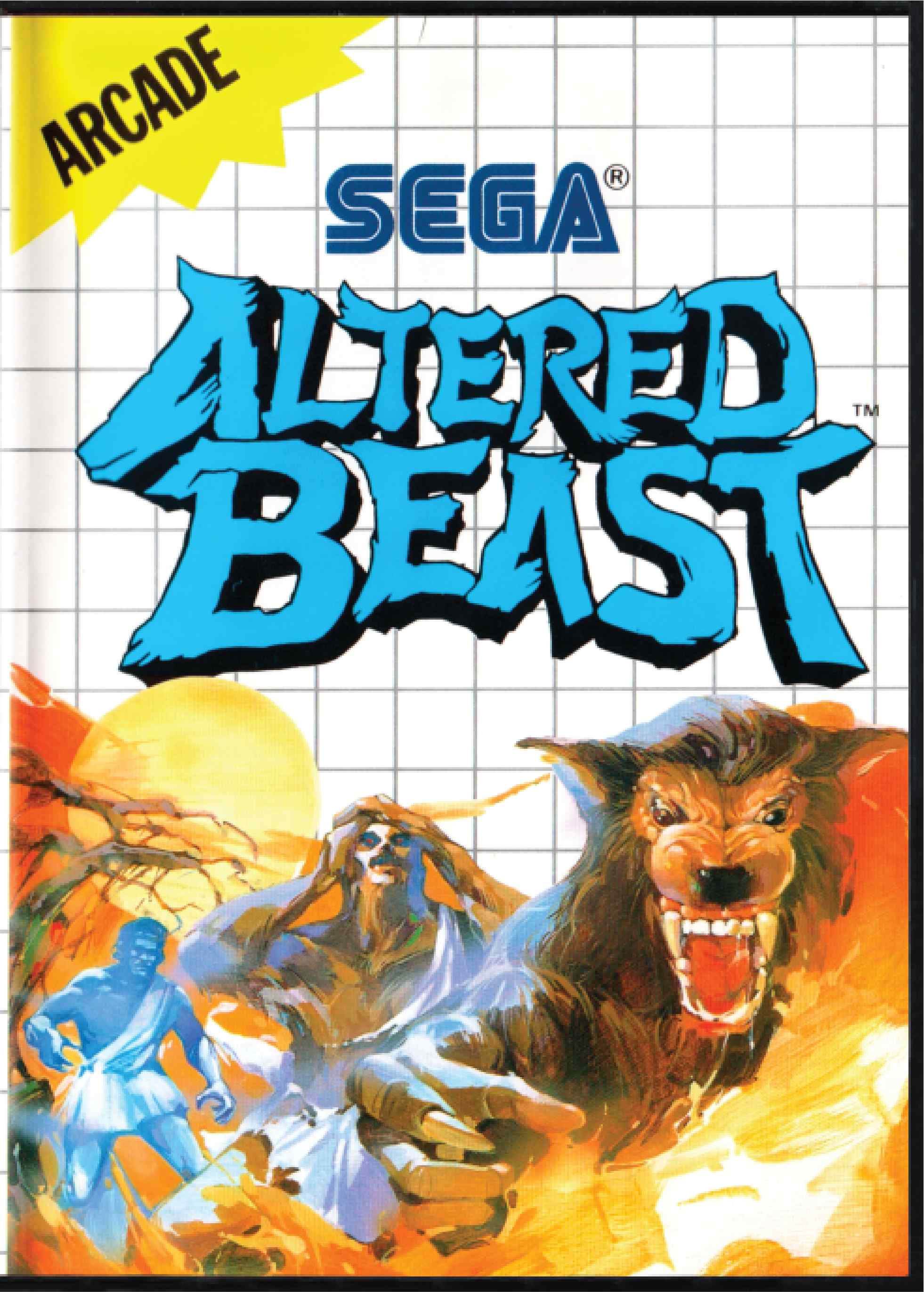 Altered Beast Cover Art