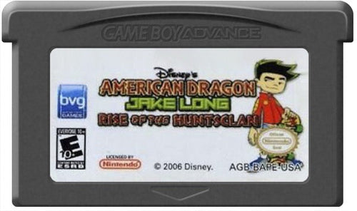 Huntsclan American Dragon Jake Long Rise of the Huntsclan for Nintendo Game Boy ...
