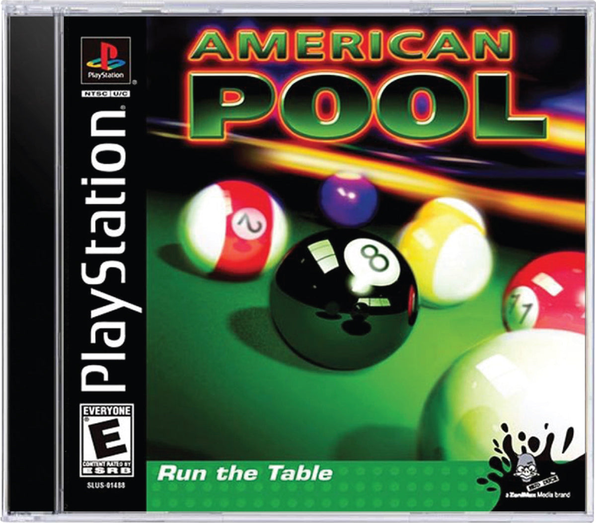 American Pool for Sony PlayStation 1 (PS1) | TVGC