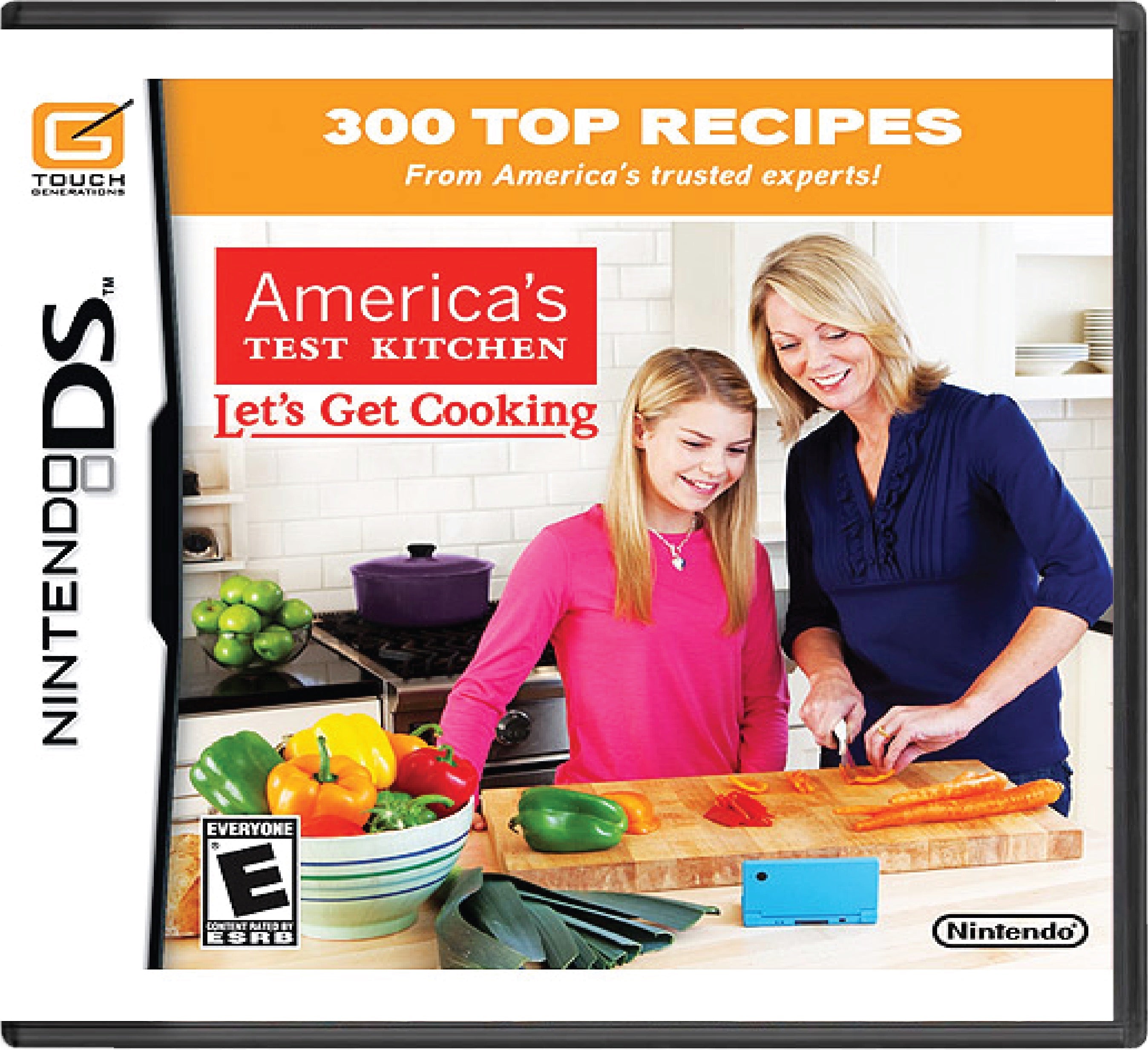 America's Test Kitchen Let's Get Cooking Cover Art