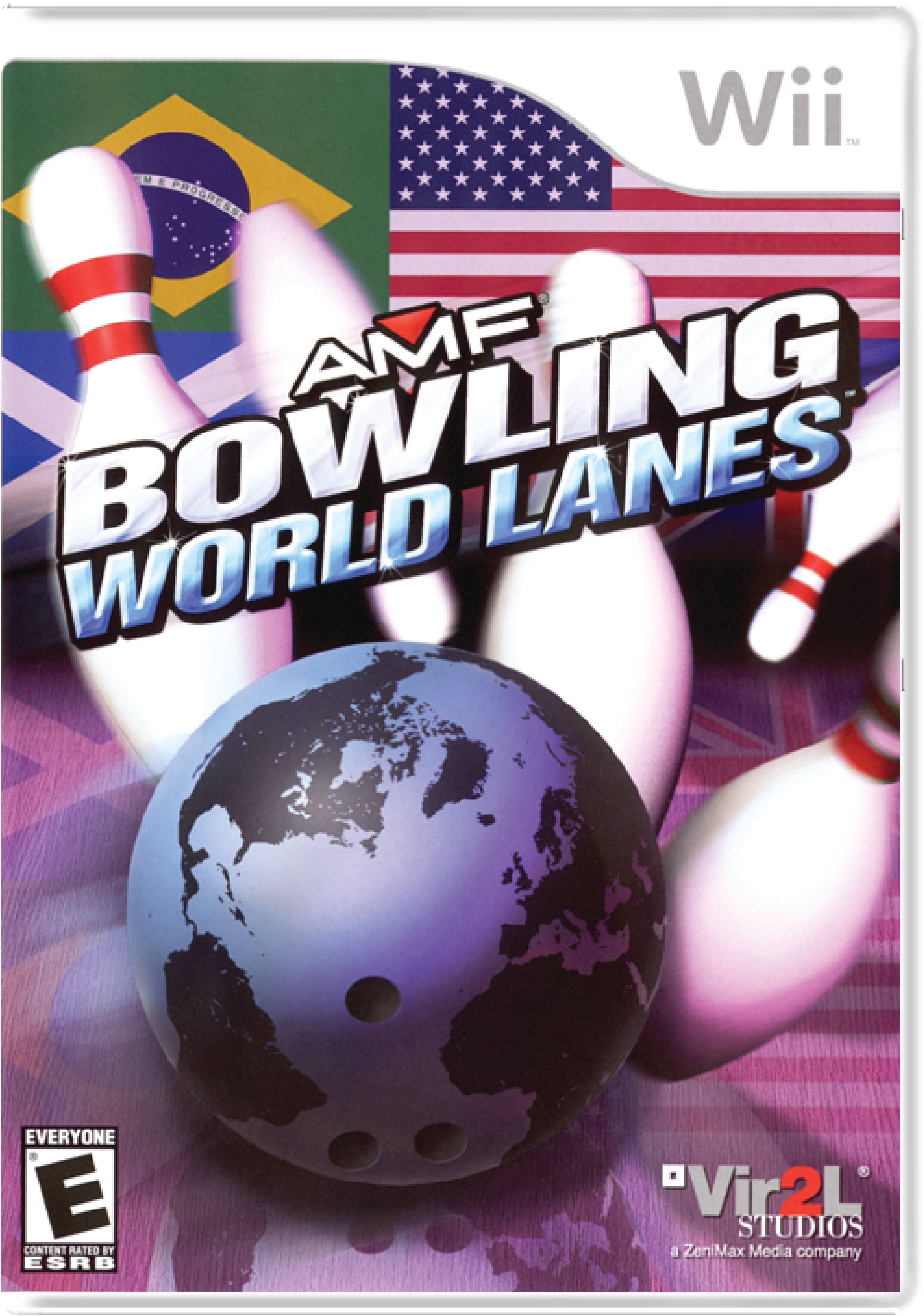 AMF Bowling World Lanes Cover Art