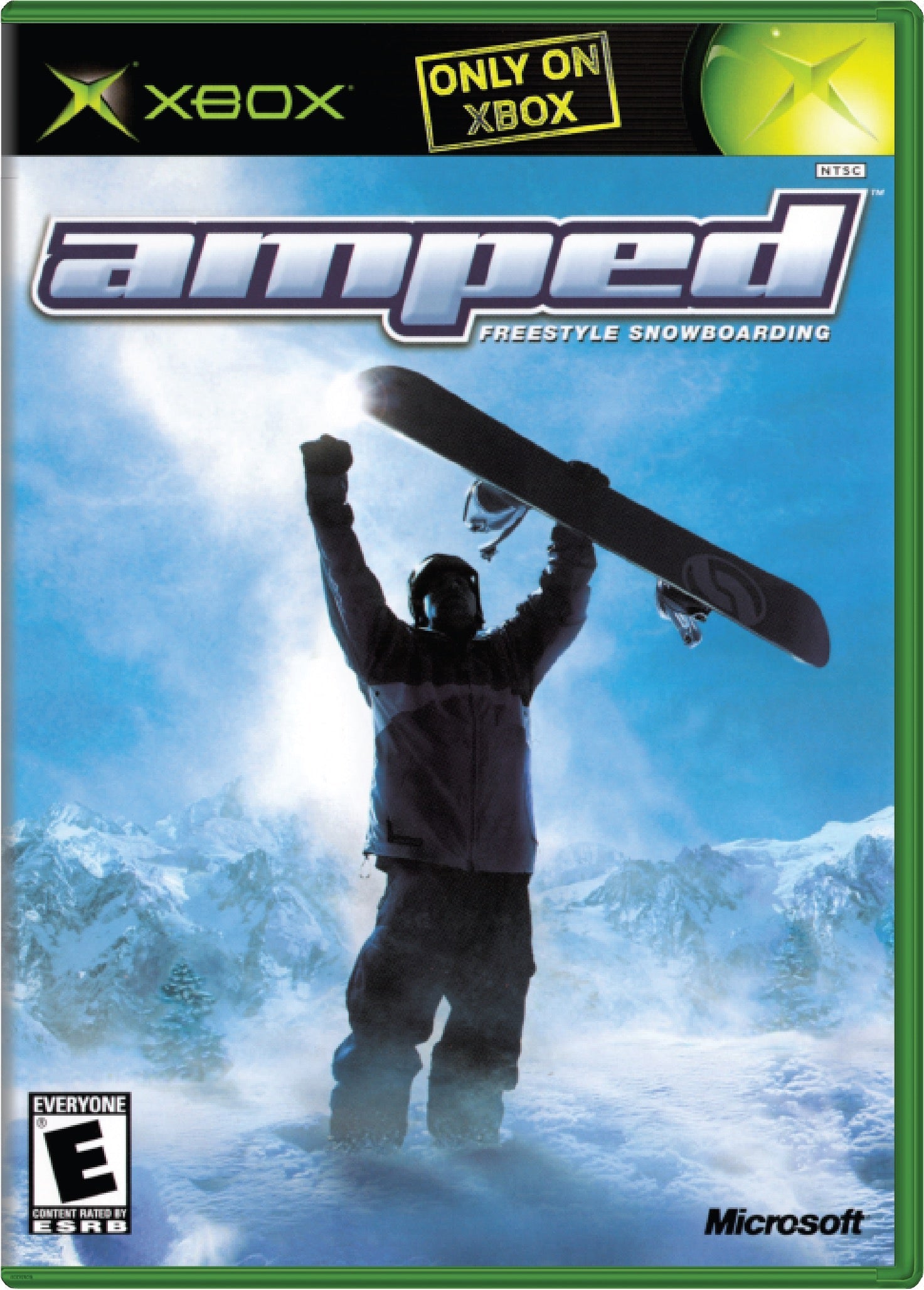 Amped Snowboarding Cover Art