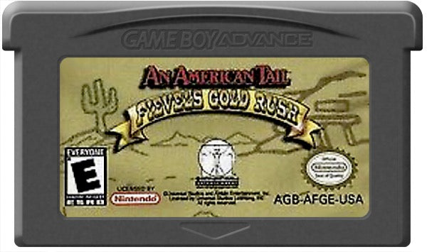 An American Tail Fievel's Gold Rush Cartridge