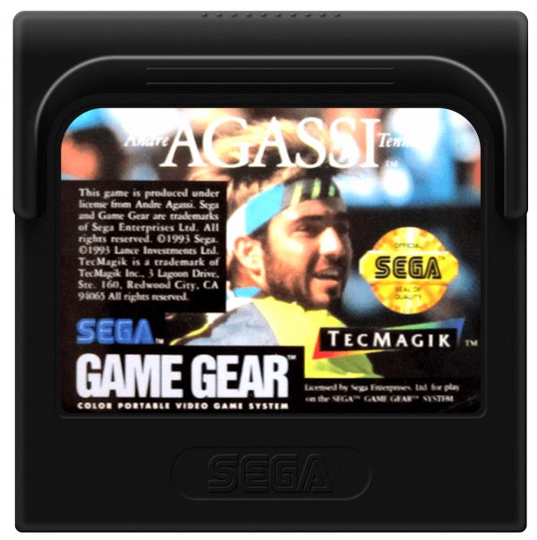 Andre Agassi Tennis Cartridge