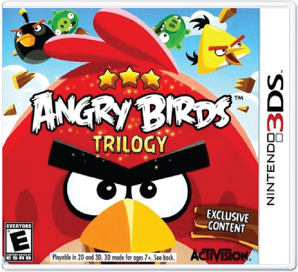 Angry Birds Trilogy Cover Art