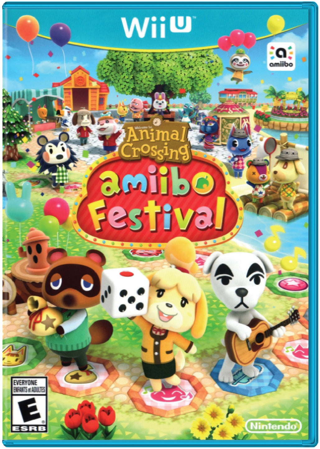 Animal Crossing Amiibo Festival Cover Art and Product Photo