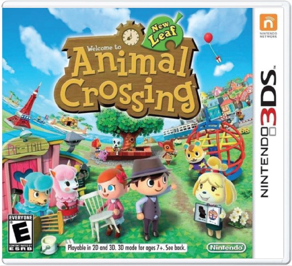 Animal Crossing New Leaf Cover Art