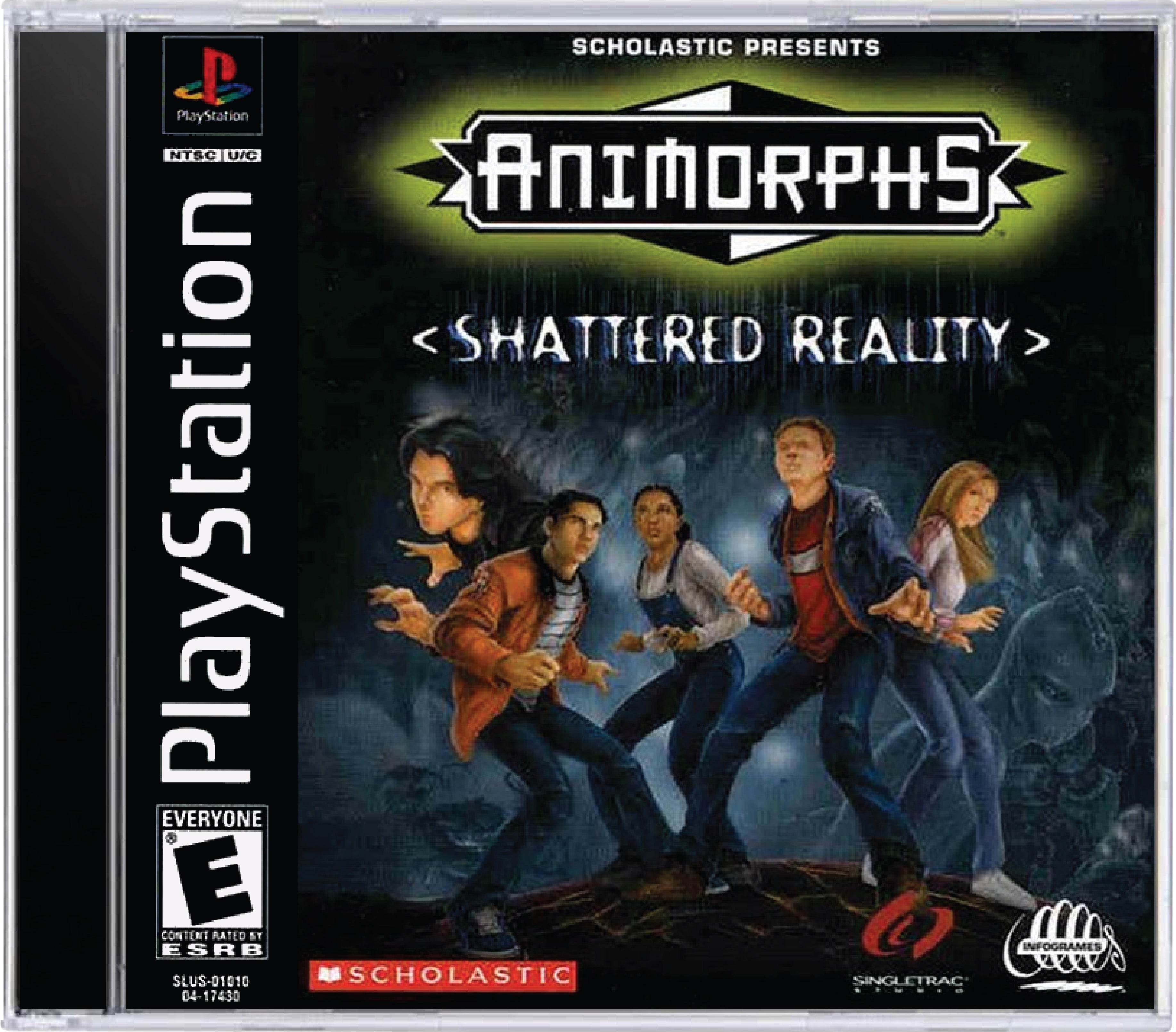 Animorphs Shattered Reality Cover Art and Product Photo