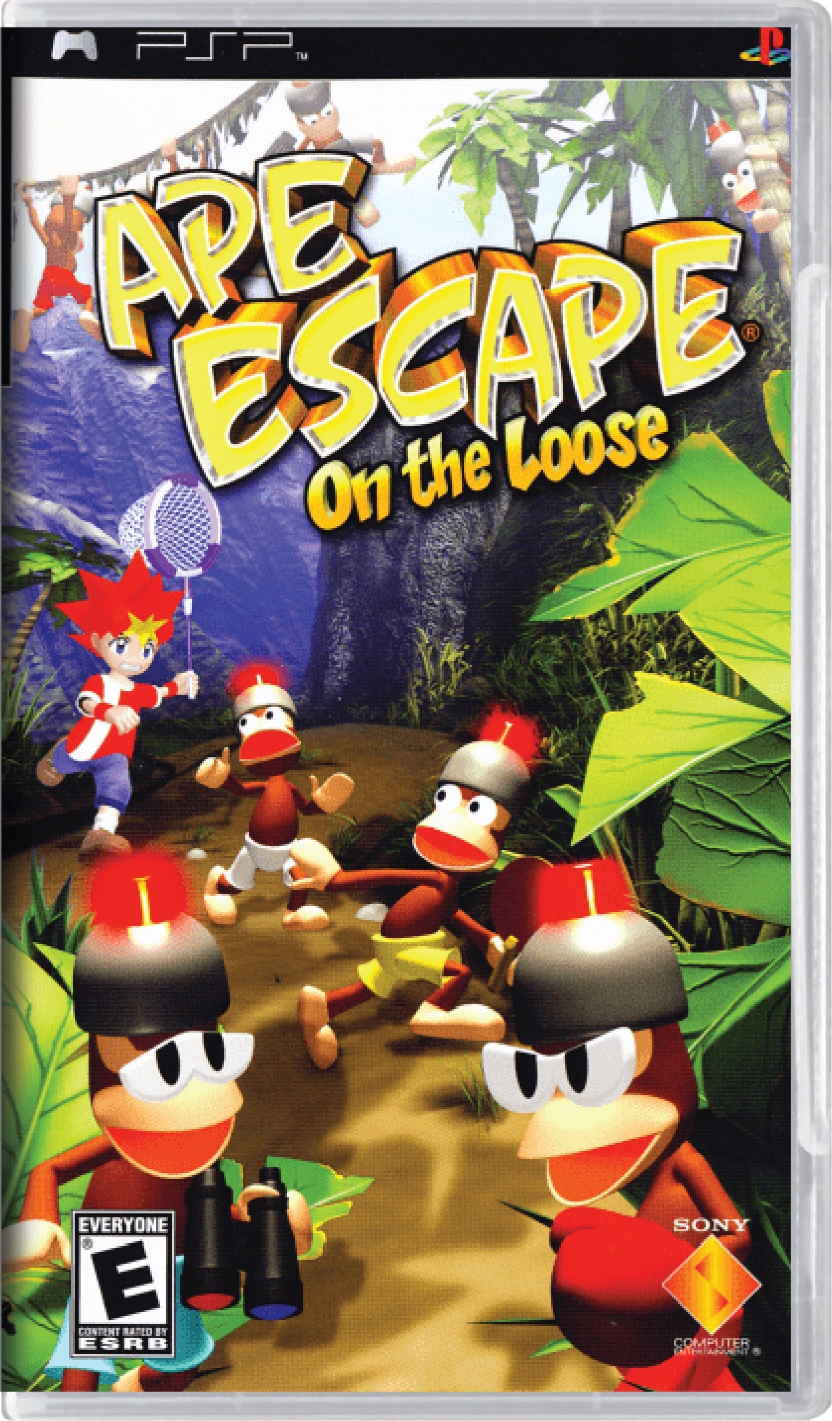 Ape Escape On the Loose Cover Art